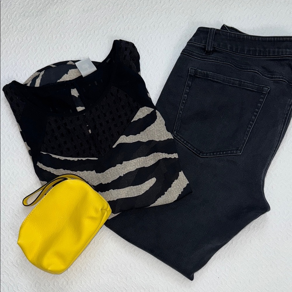 Cabi Zebra Print Top